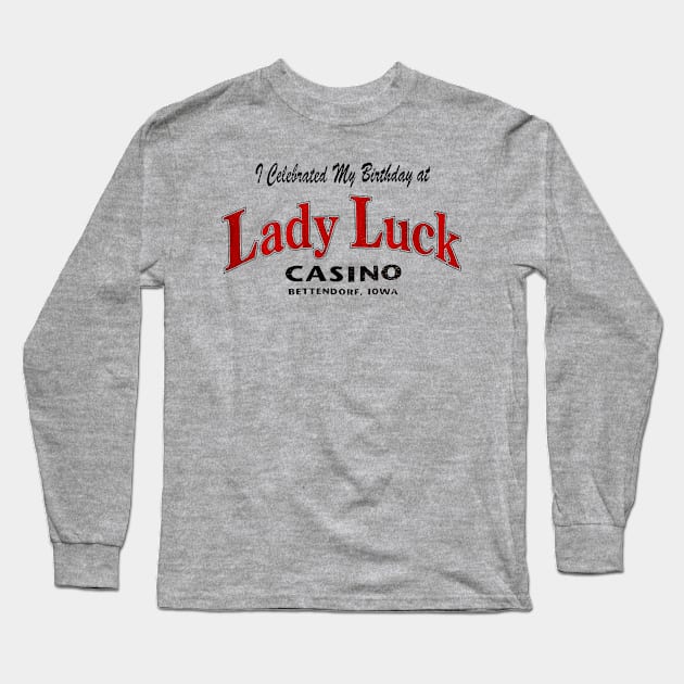 Vintage Lady // Play Luck Long Sleeve T-Shirt by SUNBOAS